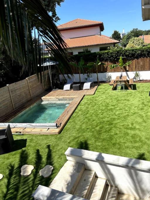 Logement Avec Piscine Privee Chauffee Биарриц Экстерьер фото